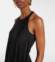 Sportmax Pliss√É¬© jersey maxi dress