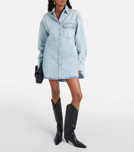 Sportmax Targa oversized denim shirt