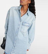 Sportmax Targa oversized denim shirt