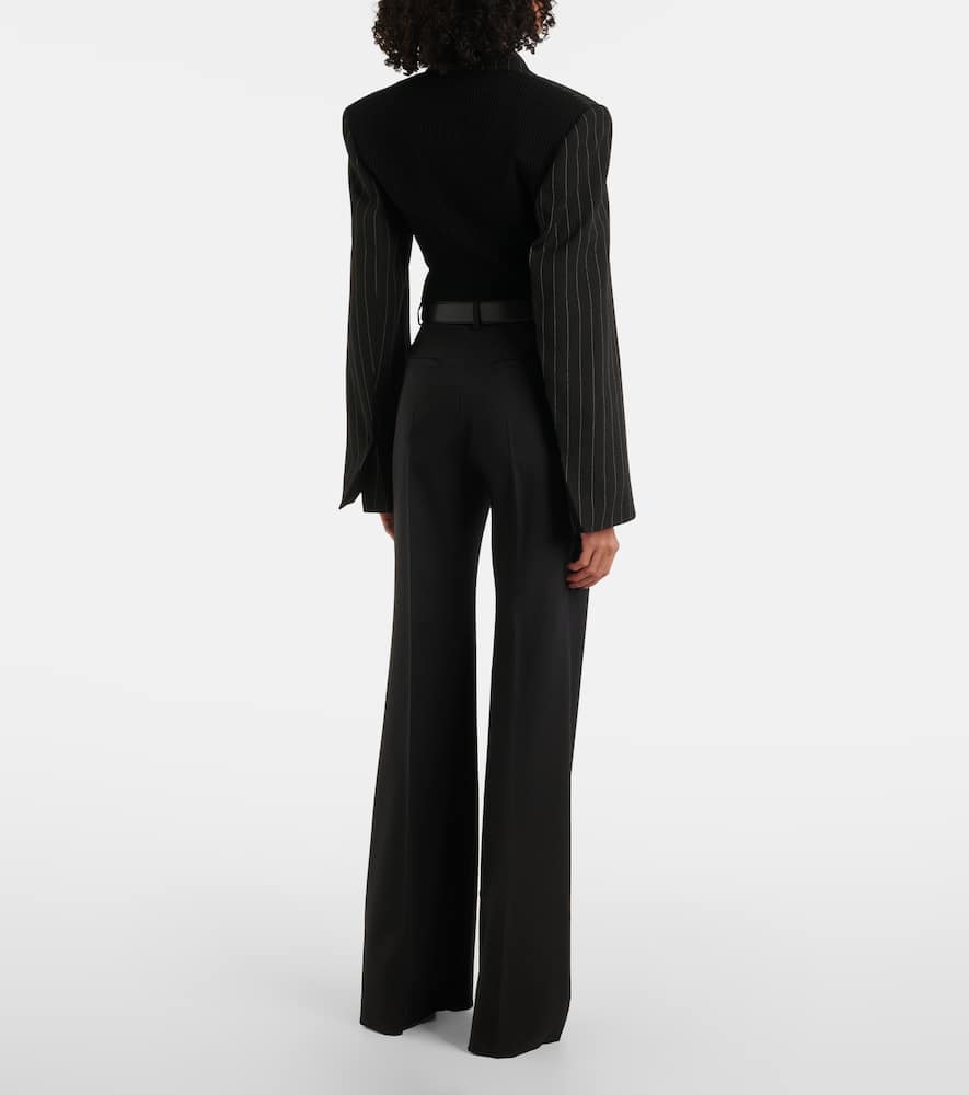 Sportmax Utopia pinstripe cropped blazer