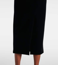 Sportmax Velvet bustier dress