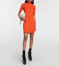 Sportmax Zante ribbed-knit minidress