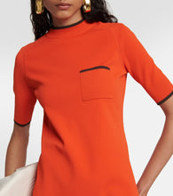 Sportmax Zante ribbed-knit minidress