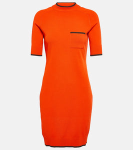 Sportmax Zante ribbed-knit minidress