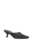 St. Agni Perforated Heel in Black