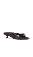 St. Agni Petit Pouch Heel in Brown