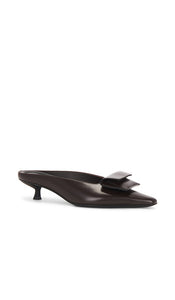 St. Agni Petit Pouch Heel in Brown