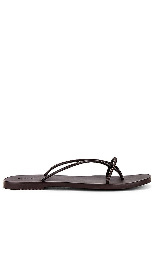 St. Agni Rouleau Sandals in Chocolate - Sandales St. Agni Rouleau en chocolat - St. Agni Rouleau 巧克力色凉鞋 - St. Agni Rouleau Sandalen in Schokolade - St. Agni Rouleau 샌들 초콜릿 색상 - Sandali St. Agni Rouleau in cioccolato