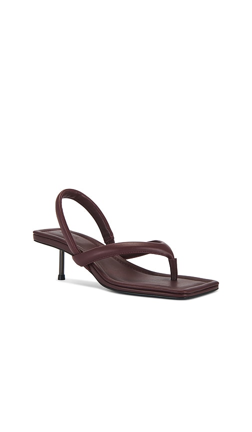 St. Agni Thong Heel in Purple