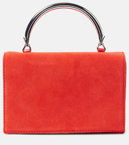 Staud Arc Small suede shoulder bag