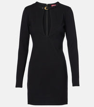 Staud Astor ponte minidress. Staud Astor ponte 迷你连衣裙