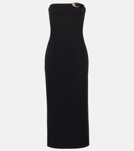 Staud Beekman strapless midi dress. Staud Beekman 无肩带中长连衣裙