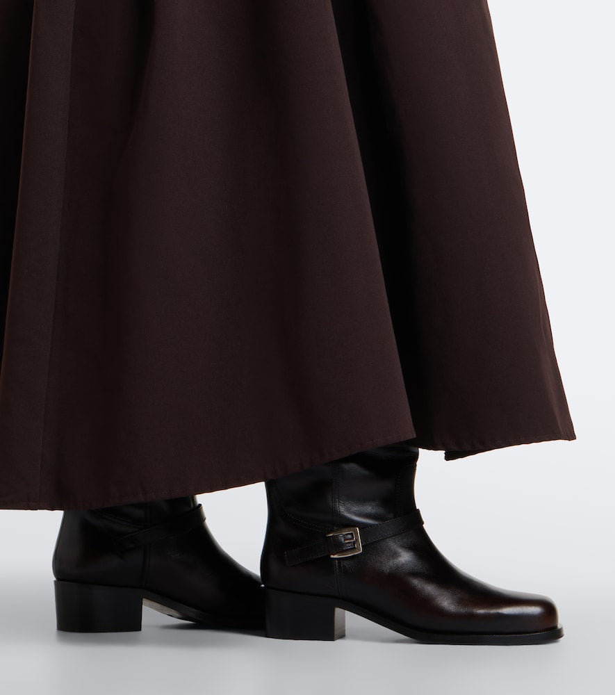 Staud Brooklyn leather knee-high boots