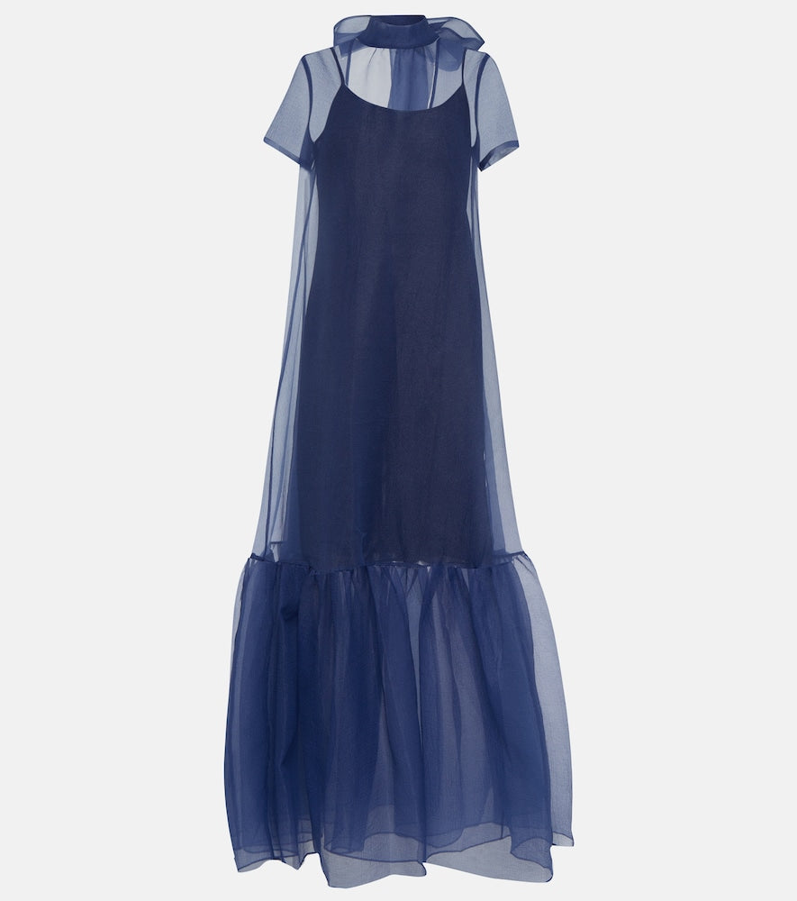 Staud Calluna organza gown. Staud Calluna 欧根纱礼服