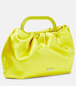 Staud Cory silk-satin tote bag