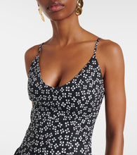 Staud Dena gathered cotton poplin midi dress