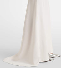 Staud Gabrielle beaded Crêpe gown
