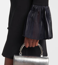 Staud Hawthorne organza-trimmed minidress