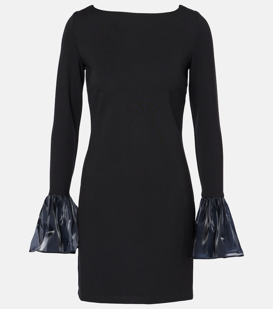 Staud Hawthorne organza-trimmed minidress. Staud Hawthorne 欧根纱饰边迷你连衣裙
