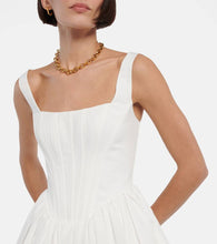 Staud Landscape babydoll minidress