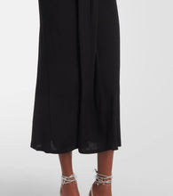 Staud Ruched jersey midi dress