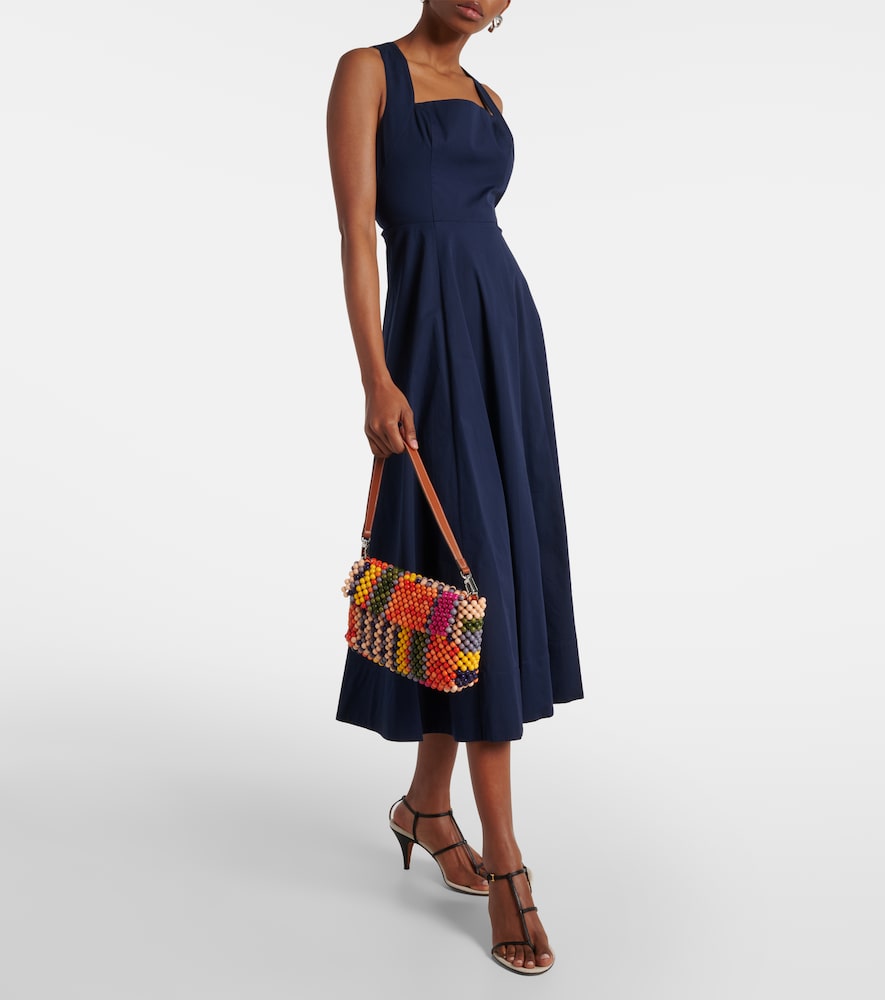Staud Timmy Small beaded shoulder bag