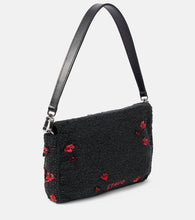 Staud Timmy floral beaded shoulder bag
