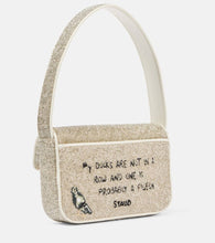 Staud Tommy beaded shoulder bag
