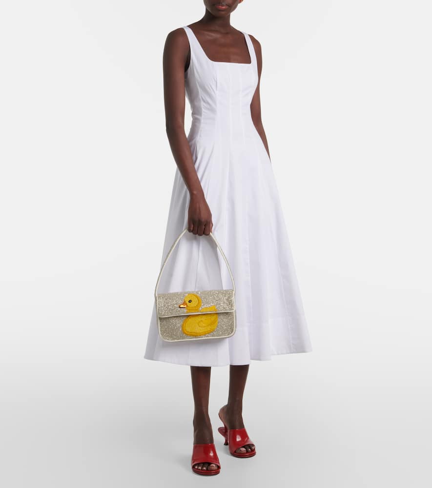 Staud Tommy beaded shoulder bag