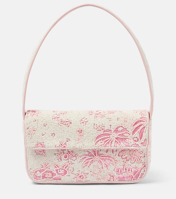 Staud Tommy beaded shoulder bag. Shop Staud Shoulder Bags for women now.
