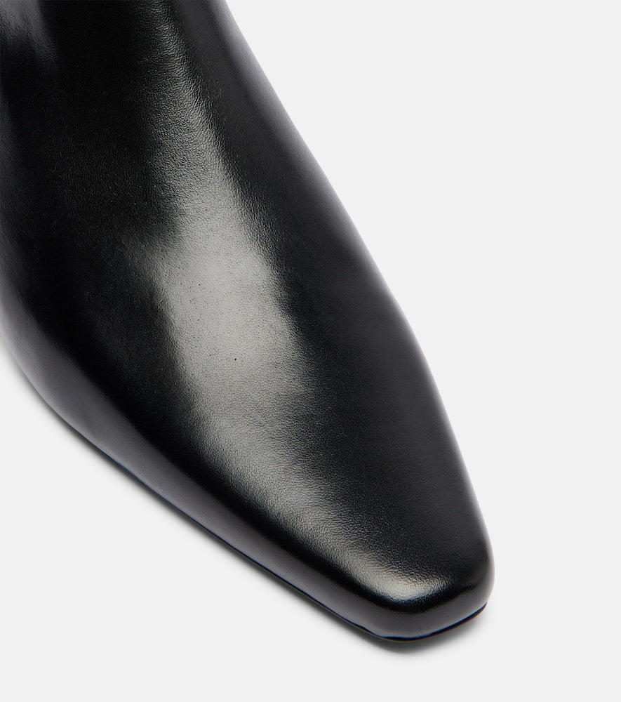 Staud Wally Flat leather ankle boots