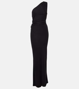 Staud Zenith gathered jersey maxi dress