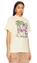 Stay Cool Retro Tee in Cream