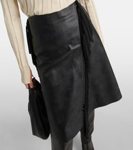 Stella McCartney Alter mat faux leather midi skirt
