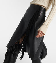 Stella McCartney Alter mat faux leather midi skirt