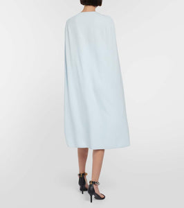 Stella McCartney Cape cady midi dress