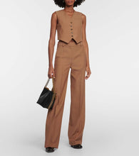 Stella McCartney Cropped wool waistcoat