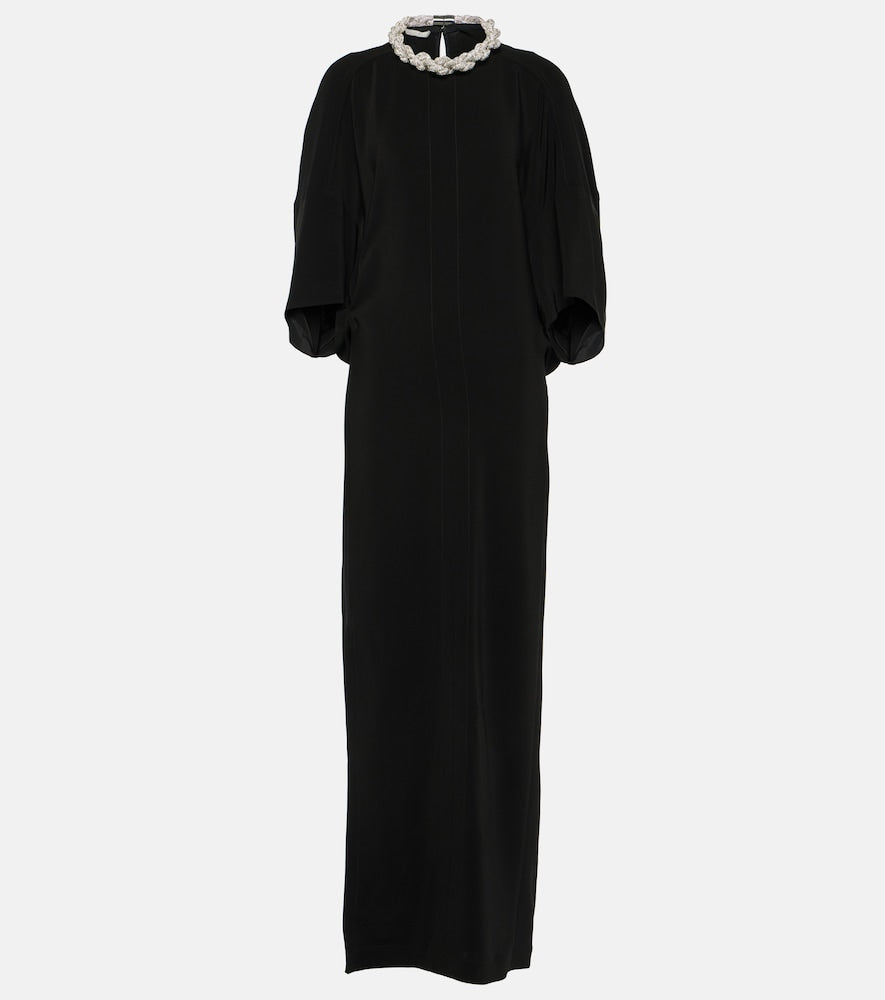 Stella McCartney Crystal-braided maxi dress. Stella McCartney 水晶编织长裙