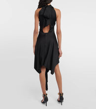 Stella McCartney Cutout asymmetric halterneck dress