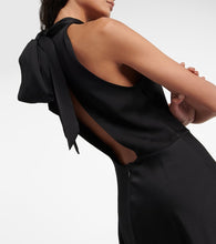 Stella McCartney Cutout asymmetric halterneck dress