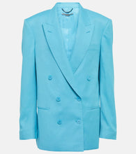 Stella McCartney Double-breasted twill blazer