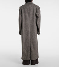 Stella McCartney Double-breasted wool and silk-blend coat
