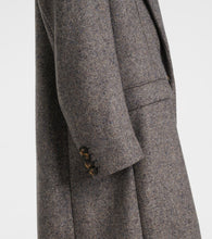 Stella McCartney Double-breasted wool and silk-blend coat