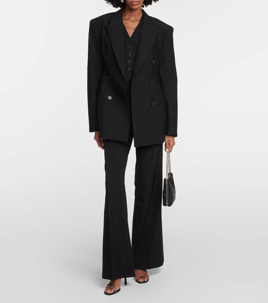 Stella McCartney Double-breasted wool blazer