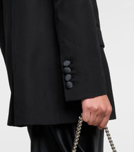 Stella McCartney Double-breasted wool tuxedo jacket