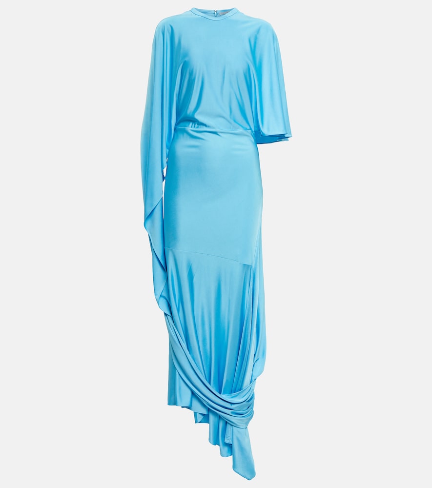 Stella McCartney Draped asymmetric maxi dress. Stella McCartney 垂褶不对称长款连衣裙