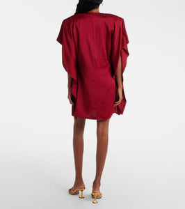 Stella McCartney Draped jersey minidress