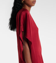 Stella McCartney Draped jersey minidress