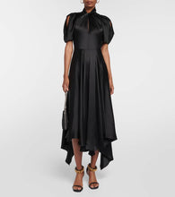 Stella McCartney Draped satin midi dress
