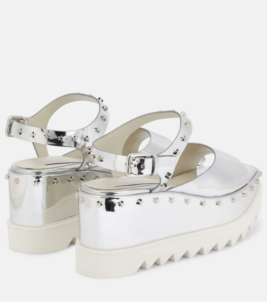 Stella McCartney Elyse embellished platform sandals